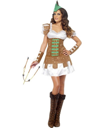 Robin Hood kostuum | Superheld verkleedkleding dames maat M (40-42)