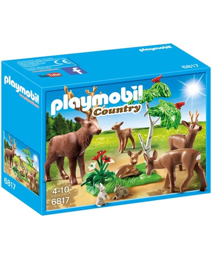 Playmobil Hertenfamilie met kalfje - 6817