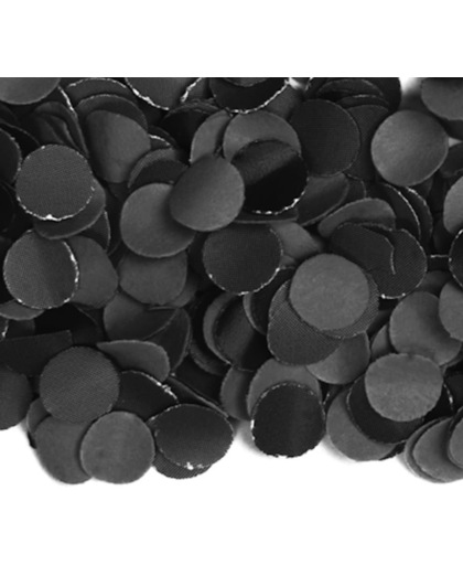 Luxe confetti 1 kilo zwart