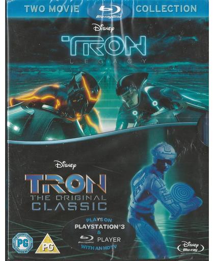 Tron (1982) & Tron Legacy (2010) (Blu-Ray) Import