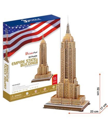 3D Puzzel Empire State 55Dlg.