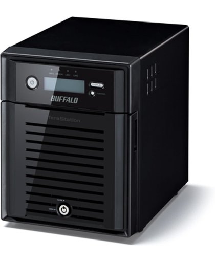 Buffalo TeraStation 5400DRW2 Windows Storage Server 2012 R2 12TB Opslagserver Ethernet LAN Zwart