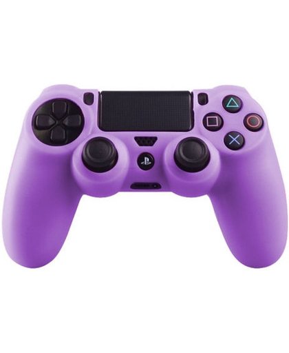 PS4 Controller Silicone Beschermhoes Cover Skin Paars