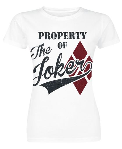 Harley Quinn Property Of The Joker Girls shirt wit