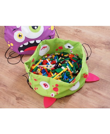 Juicy Monsters “Xendy” speelgoed opbergzak, speelkleed, reistas en rugtas
