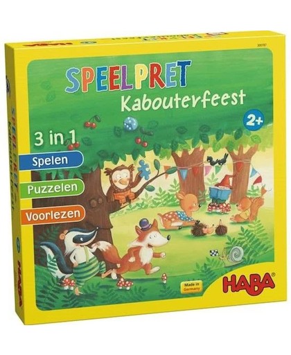 !!! Haba Selection - Spel - Speelpret Kabouterfeest (Nederlands) = Duits 300785 - Frans 300786
