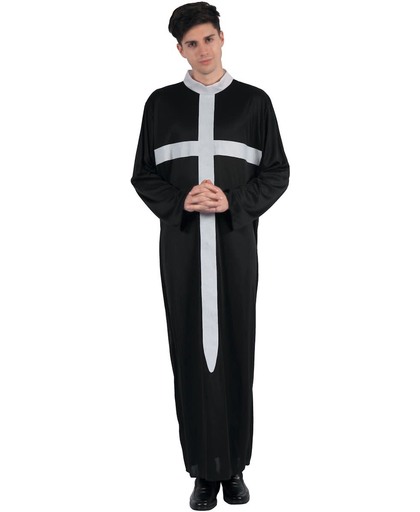 Wit kruis priester kostuum voor mannen - Verkleedkleding - Maat M/L