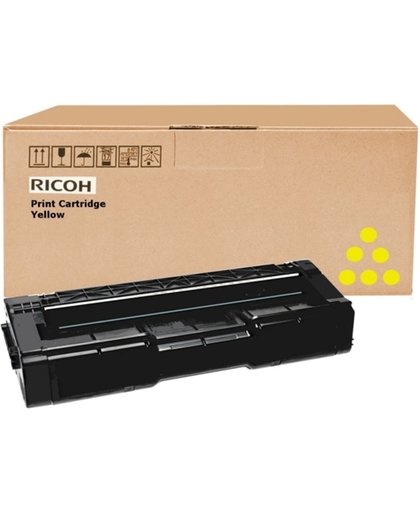 Ricoh 407639 2500pagina's Geel toners & lasercartridge