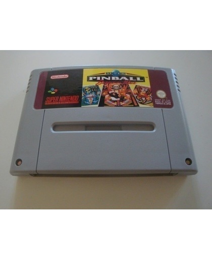 Super Pinball - Super Nintendo [SNES] Game [PAL]
