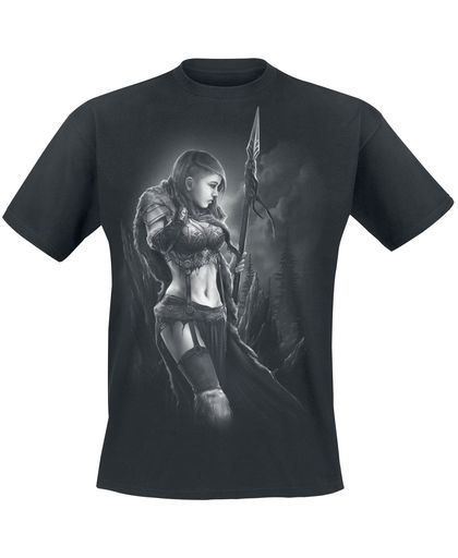 Toxic Angel Spirit of Huntress T-shirt zwart