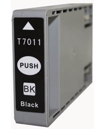 Toners-kopen.nl C13T70214010 T7021  alternatief - compatible inkt cartridge voor Epson T7021 zwart