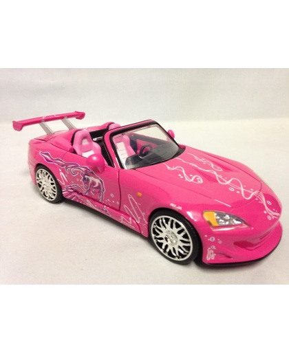 Suki's Honda S2000 2 Fast 2 Furious 2003 roze 1:24 Jada Toys