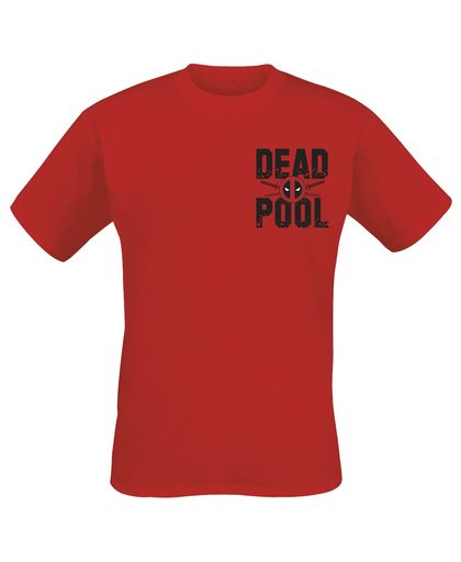 Deadpool Wilson 91 T-shirt rood