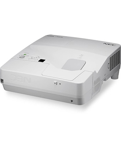 NEC UM351W beamer/projector 3500 ANSI lumens 3LCD WXGA (1280x800) Desktopprojector Wit