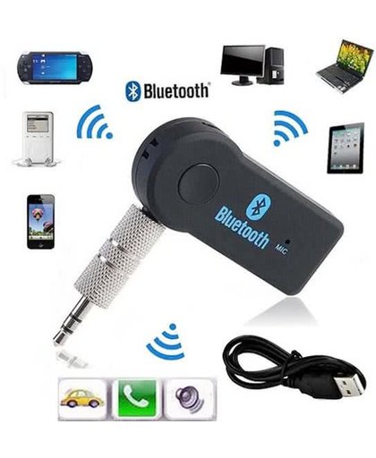 (Combi Pack 2x) Bluetooth Receiver 4.1 Audio Music Streaming Adapter Receiver Handsfree Carkit & Thuisgebruik | MP3 Player 3.5mm AUX in Geweldige Geluidskwaliteit Stereo audio Output - Underdog Tech