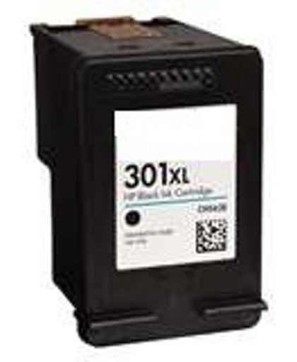 Merkloos inktcartridge geschikt voor HP 301XL / CH563EE / CH561EE Inktcartridge zwart (compatible)