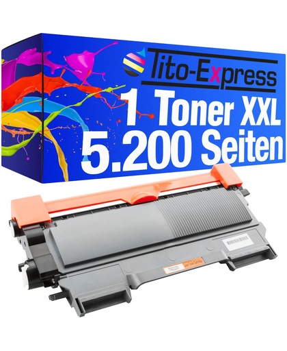 Tito-Express PlatinumSerie PlatinumSerie® 1 Black toner Mega XXL. Compatible voor Brother TN-2220/HL-2215 / HL-2240 / HL2240D / HL-2240L / HL-2250DN / HL-2270DW/MFC-7360N / MFC-7460DN / MFC-7860DW / DCP-7060D / DCP-7060N / DCP-7065DN / DCP-7070DW