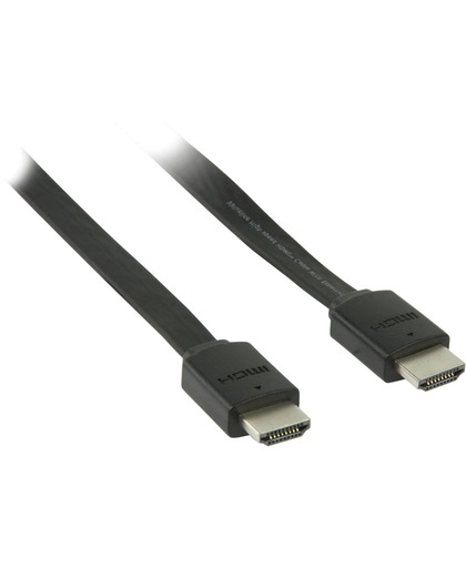 High speed HDMI® platte kabel met ethernet 2.00 m