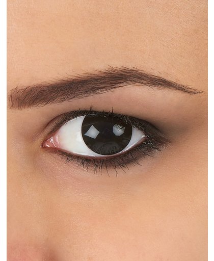 Zwarte ogen contactlenzen voor volwassenen