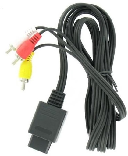 OTB Composiet AV kabel voor Nintendo 64, SNES en GameCube - 1,5 meter