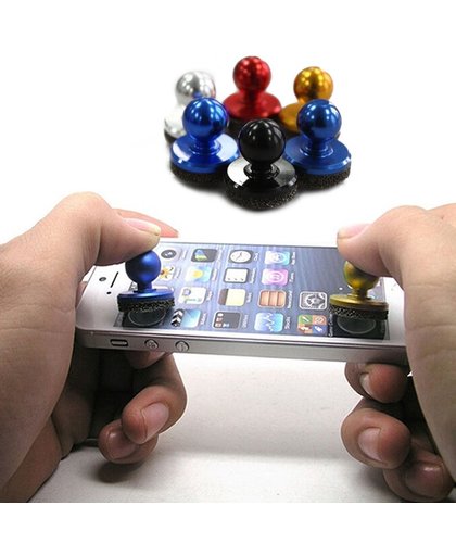Hot Mini Game Joystick Mobiele Telefoon Fysieke Game Joystick Fling Touchscreen Rocker Voor iPhone iPads HCT Samsung Smartphones