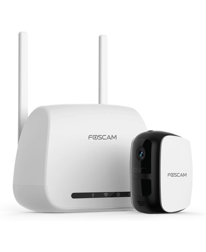 Foscam- E1 Full HD & 100% draadvrij camera kit