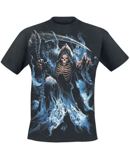 Spiral Ghost Reaper T-shirt zwart