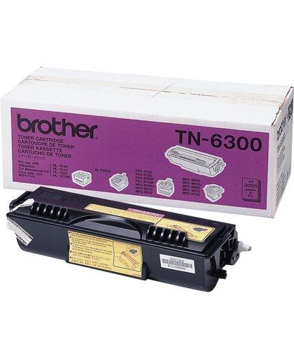 Brother TN-6300 Tonercartridge  - Zwart