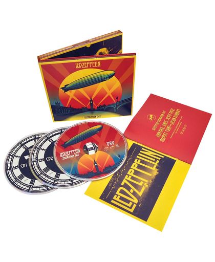 Led Zeppelin Celebration day 2-CD & DVD st.