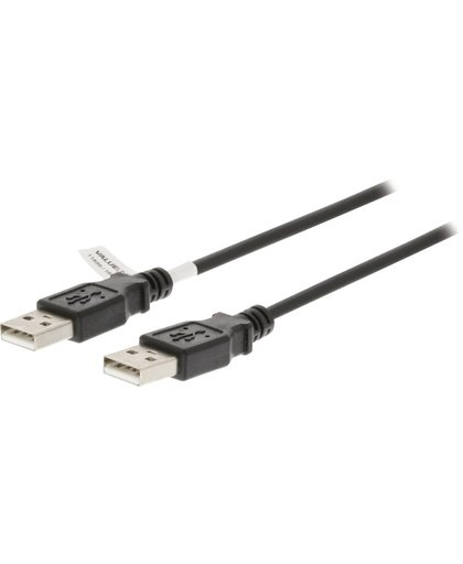 Valueline VLCT60000B10 USB 2.0 Cable A Male - A Male 1.00 m Black