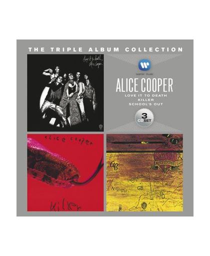 Cooper, Alice The triple album collection 3-CD standaard
