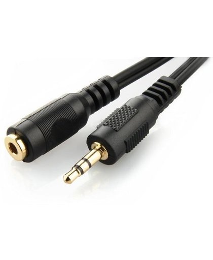 iggual IGG312797 5m 3.5mm 3.5mm Zwart audio kabel