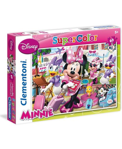 Clementoni Supercolor Disney Minnie puzzel - 60 stukjes