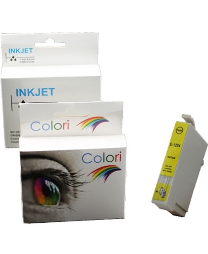 inkt cartridge voor Epson T1284 geel|Toners-en-inkt