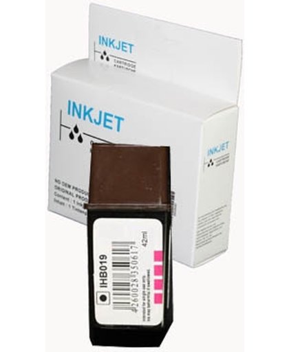 Toners-kopen.nl HP19 C6628AE  alternatief - compatible inkt cartridge voor Hp 19 C6628AE zwart wit Label