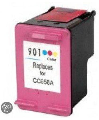 Inktmedia® huismerk - Inktcartridge - Alternatief voor de HP 901XL / CC656AE inktcartridge kleur inktmedia Cartridge
