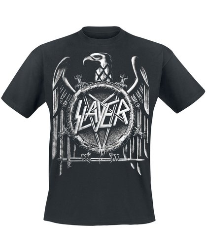 Slayer Eagle T-shirt zwart