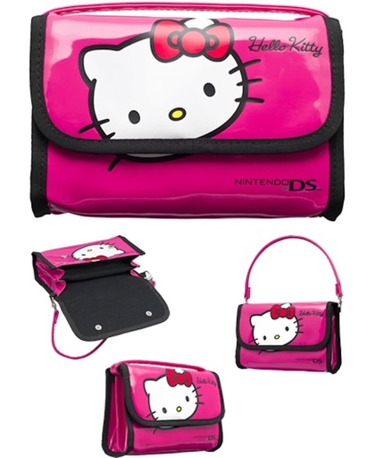 Bigben Hello Kitty Opbergtas Roze DS Lite + DSi + DSi XL + 3DS + 3DS XL