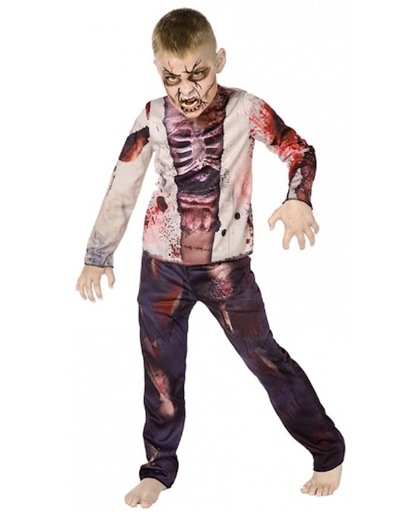 Halloween Zombie kostuum voor kinderen 128