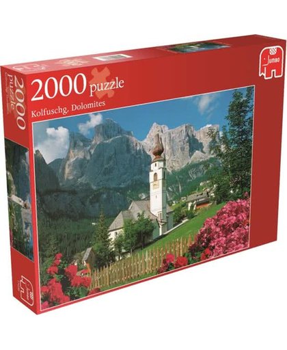 Jumbo Kolfuschg Dolomieten Puzzel - 2000 Stukjes