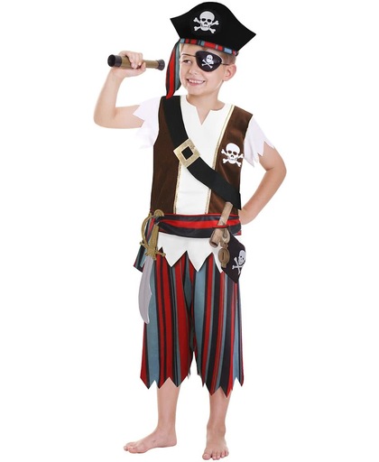 Pirate pak voor jongens - Kinderkostuums - 98/104