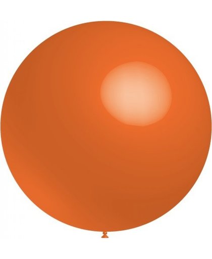 Oranje Reuze Ballon 60cm
