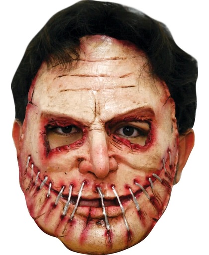 Masker van een moordenaar voor volwassenen Halloween - Verkleedmasker - One size
