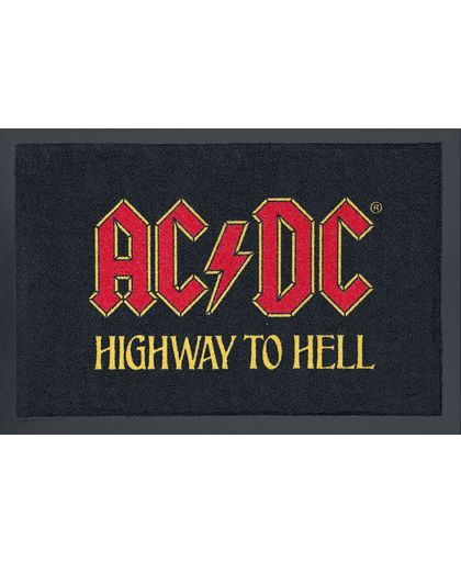 AC/DC Highway to hell Deurmat zwart