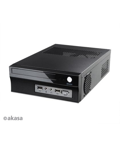 Akasa Crypto X1, Compact Mini ITX Case with internal 200W power supply