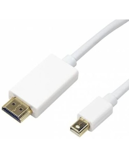Techly ICOC MDP-020H HDMI Mini DisplayPort Wit kabeladapter/verloopstukje