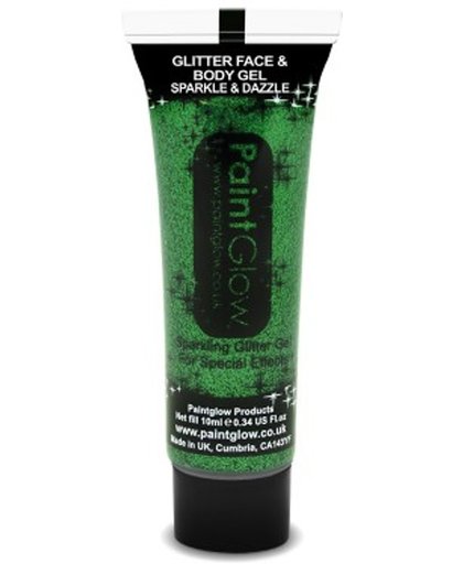 PaintGlow Face & Body paint Glitter Groen
