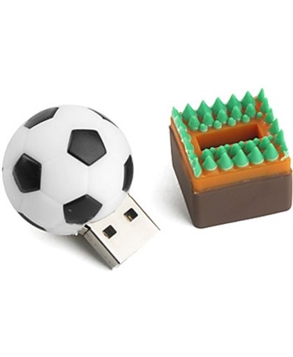 Voetbal Grasveld - USB-stick - 16 GB