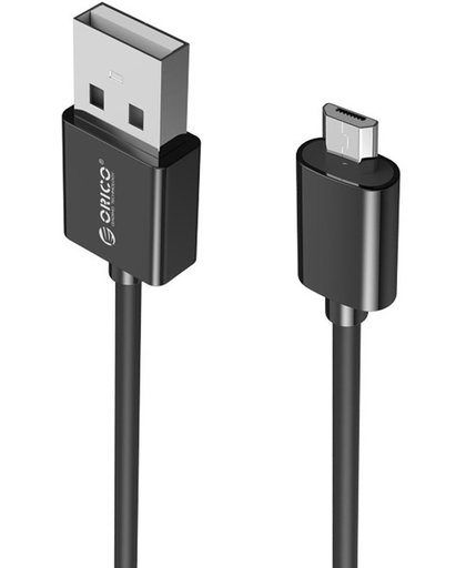 Orico - 80cm Micro USB oplaadkabel Fast Charge en data kabel - Zwart
