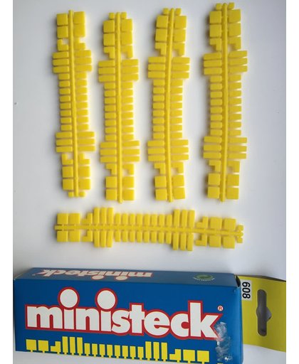 Ministeck aanvulling geel kleurcode 31608 - 5 strips in verpakking
